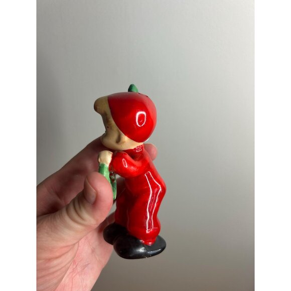 “NO” Noel cute kitschy salt pepper shaker Christmas napco - SINGLE replacement - Picture 6 of 7